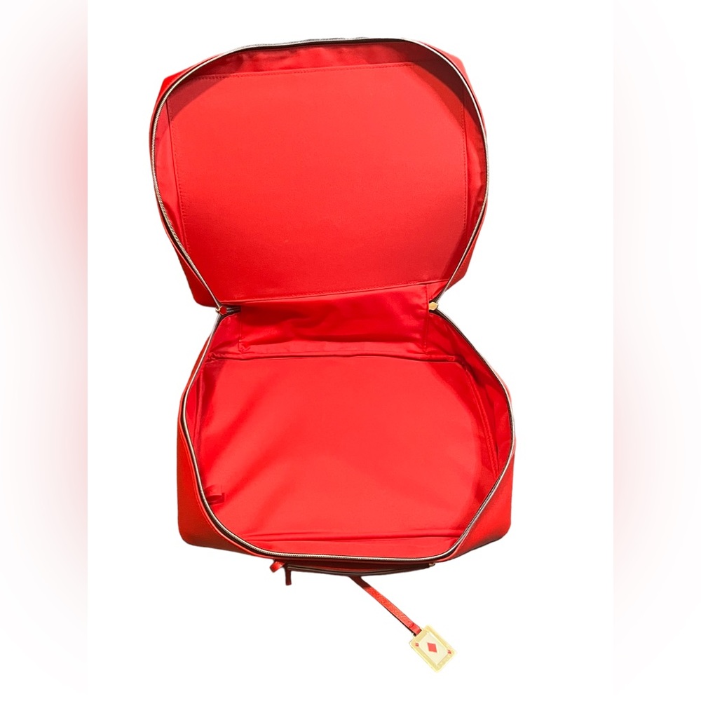 Women’s ESTEE LAUDER Make Up or Everyday Bag Red New Cosmetic - Picture 3 of 6